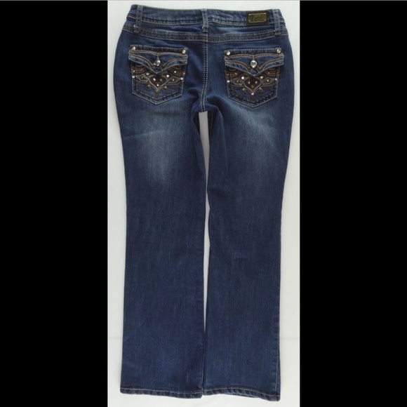 Earl Jeans Bling Embellished Women 2P Petites #739 - Picture 4 of 10